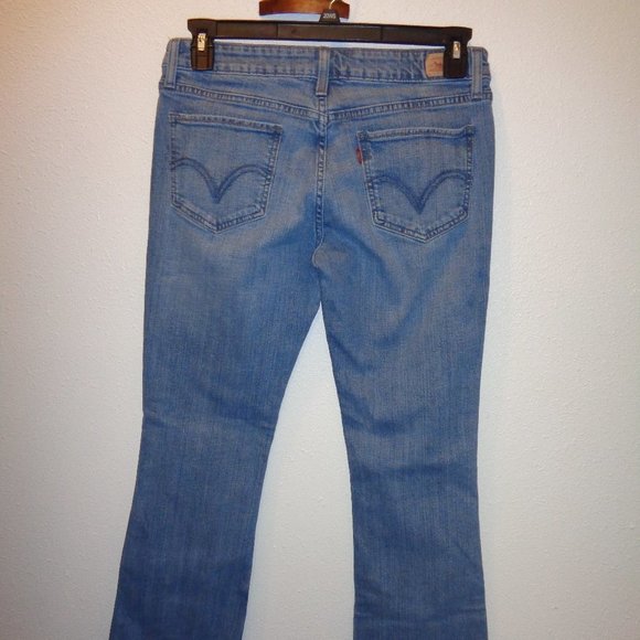 LEVI'S 518 Superlow Bootcut Jeans Size 11 M - Picture 1 of 11